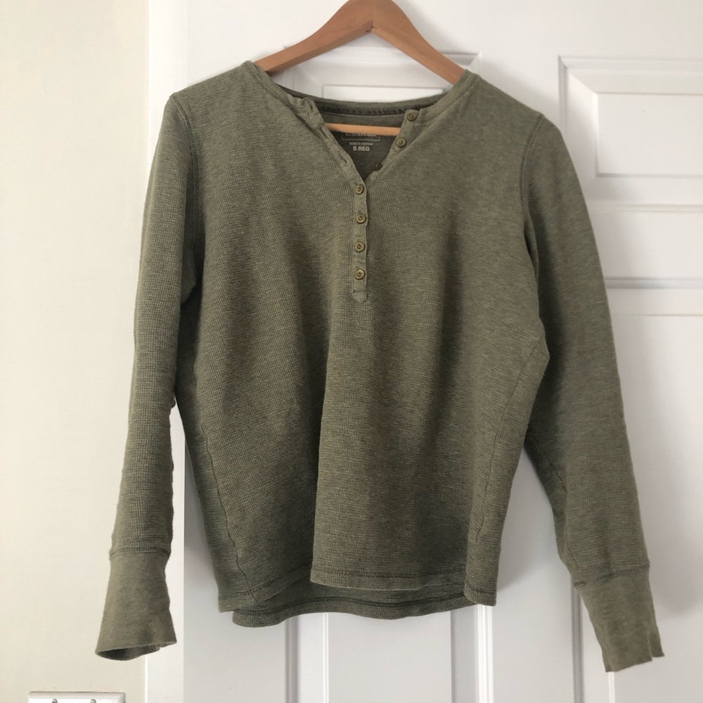 Cute Bella Swan Style Henley top by LL Bean